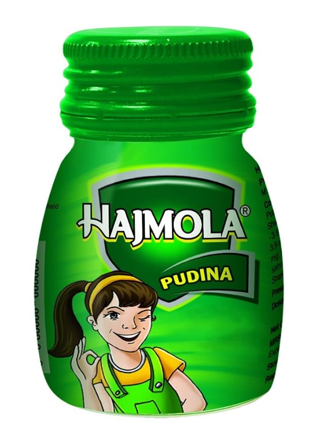 Dabur Hajmola Pudina – Tasty Digestive Tablets for Better Digestion