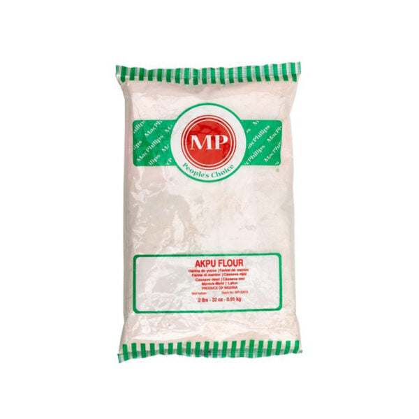 MP Akpu Flour 0.91kg – fermented cassava flour for Nigerian fufu and swallow dishes