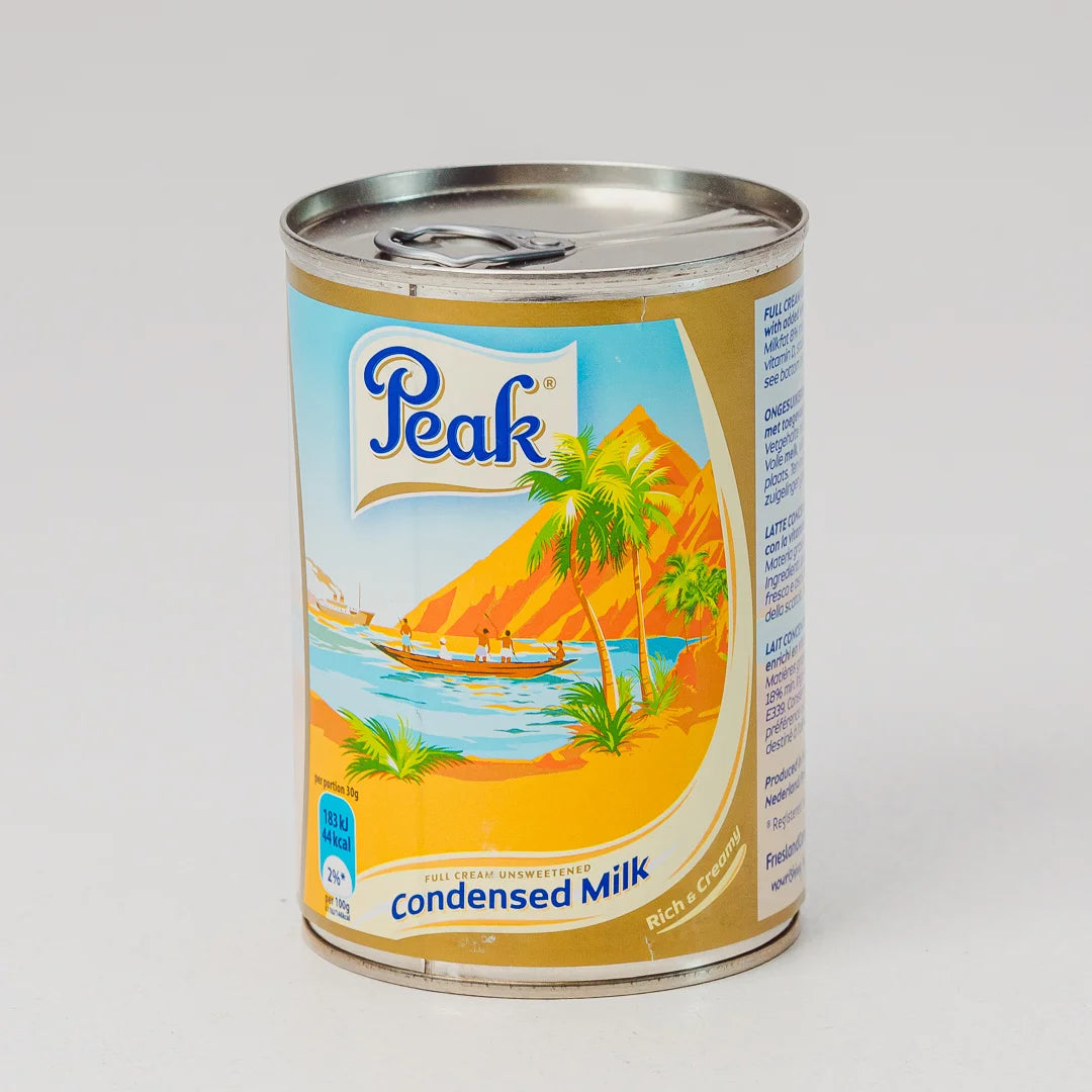 Peak sweetened condensed milk 410g – ideal for baking, beverages, and African recipes
