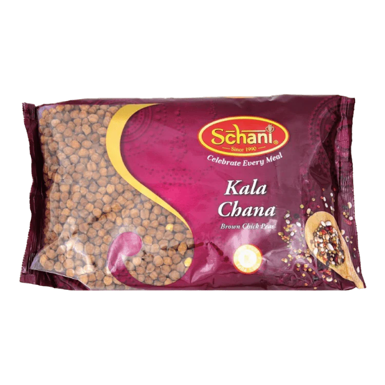 Schani Braune Kichererbsen (Kala Chana) 1kg – Brown Chickpeas for Indian Cooking & Curries
