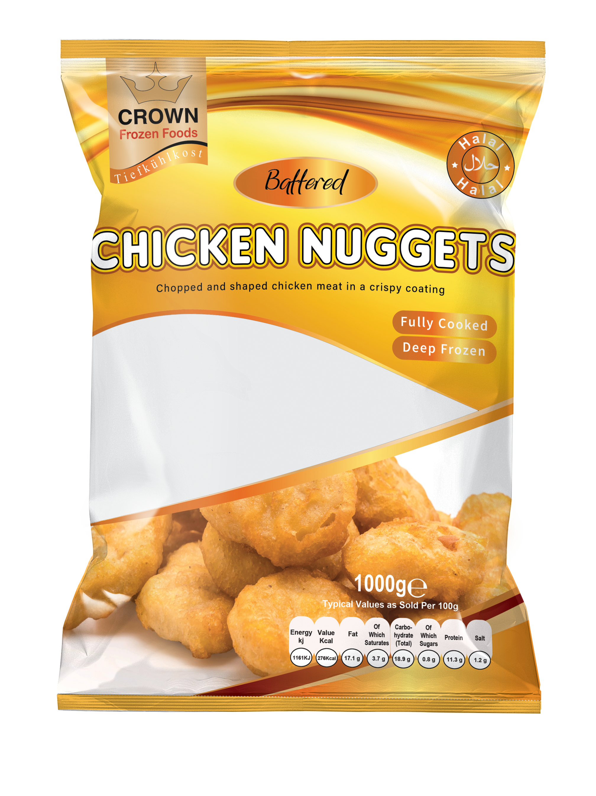 Chicken Nuggets Frozen ( Only In Berlin) 1kg – Masala Markt