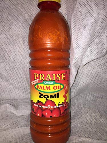 Praise Red Palm Oil, 16 Oz / 500 ml - Zomi