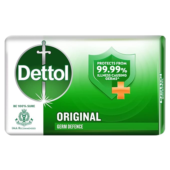 Dettol Original Germ Protection Bathing Soap bar, 125gm