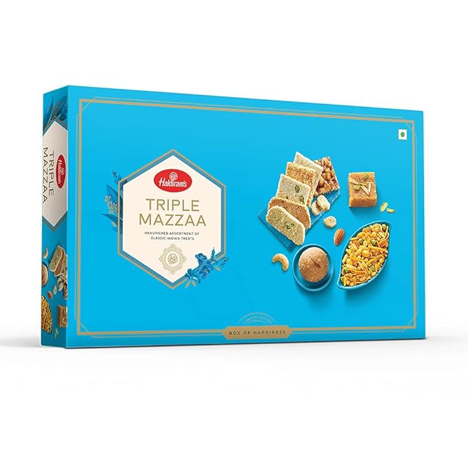 Haldiram's - 680g Triple Treat Gift Box