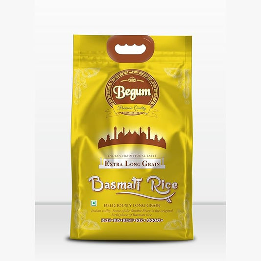 Begum Basmati Rice, 5kg Pack