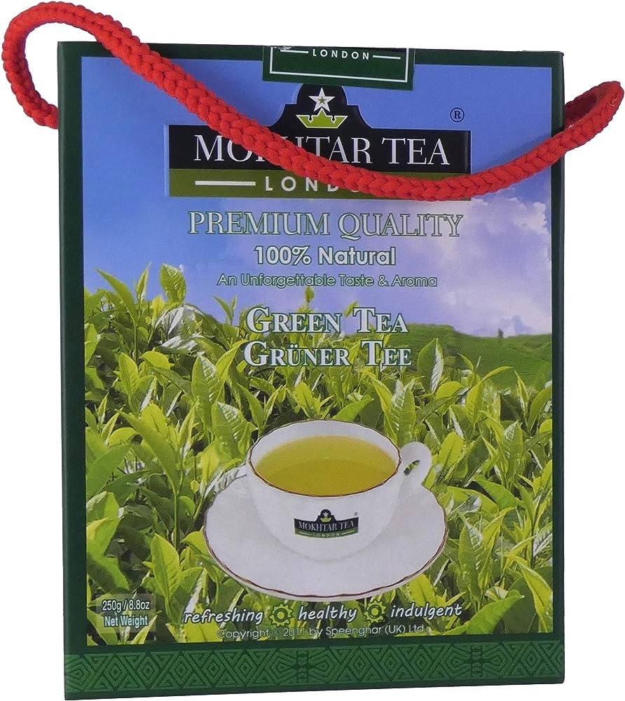 Mokhtar Tea London Green Tea 500g