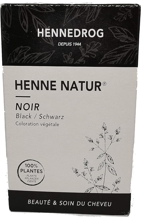 HENNEDROG Natural Black Henna 90 g