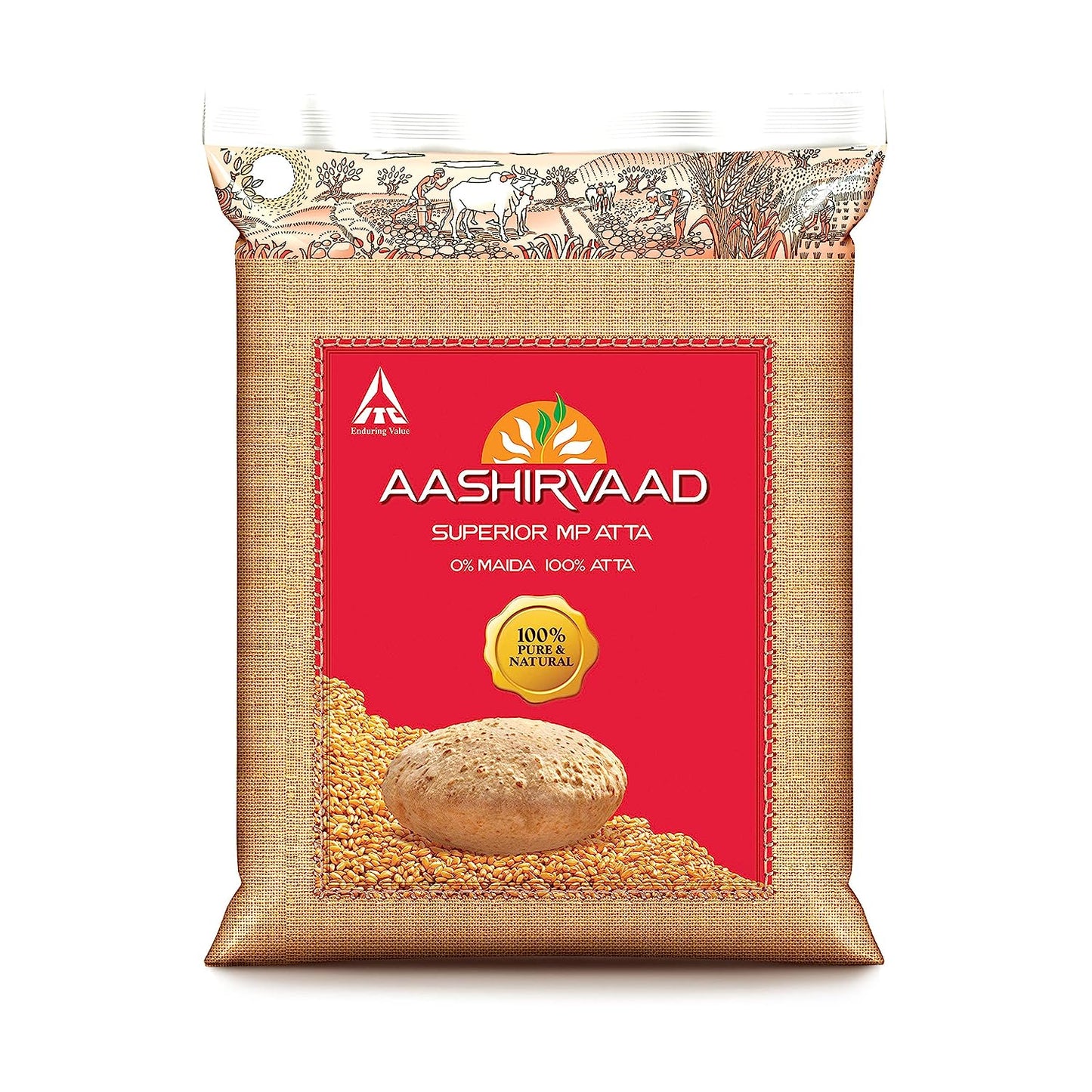 Aashirvaad Superior MP Atta, 1kg Pack