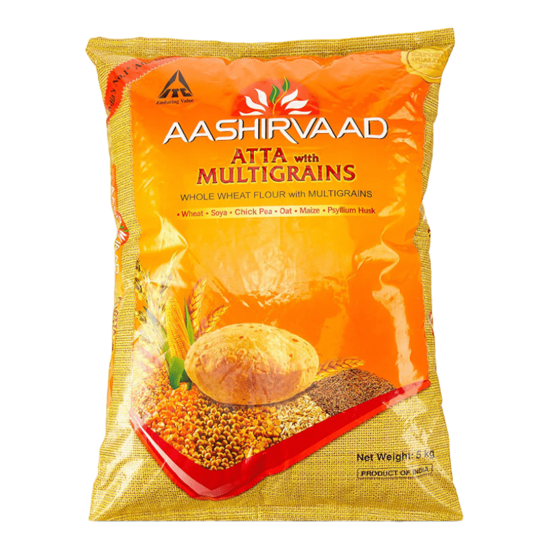 Aashirvaad - 5kg Multigrain Atta (Whole Wheat Flour)