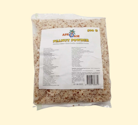 Afroase Peanut Powder 500g – ground roasted peanut flour for African recipes