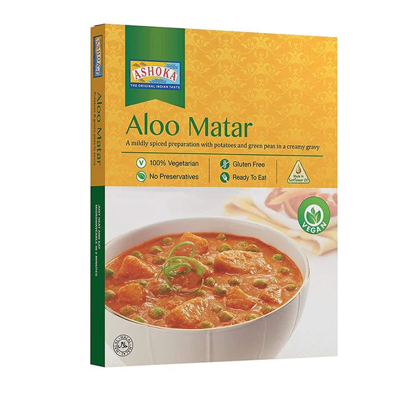 Ashoka Ready to Eat Aloo Matar 280gm