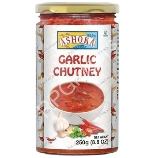 Ashoka Garlic Chutney – Spicy & Flavorful Indian Chutney, 250g