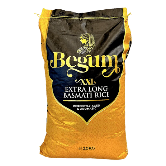 Begum - 20kg Basmati Rice Extra Long