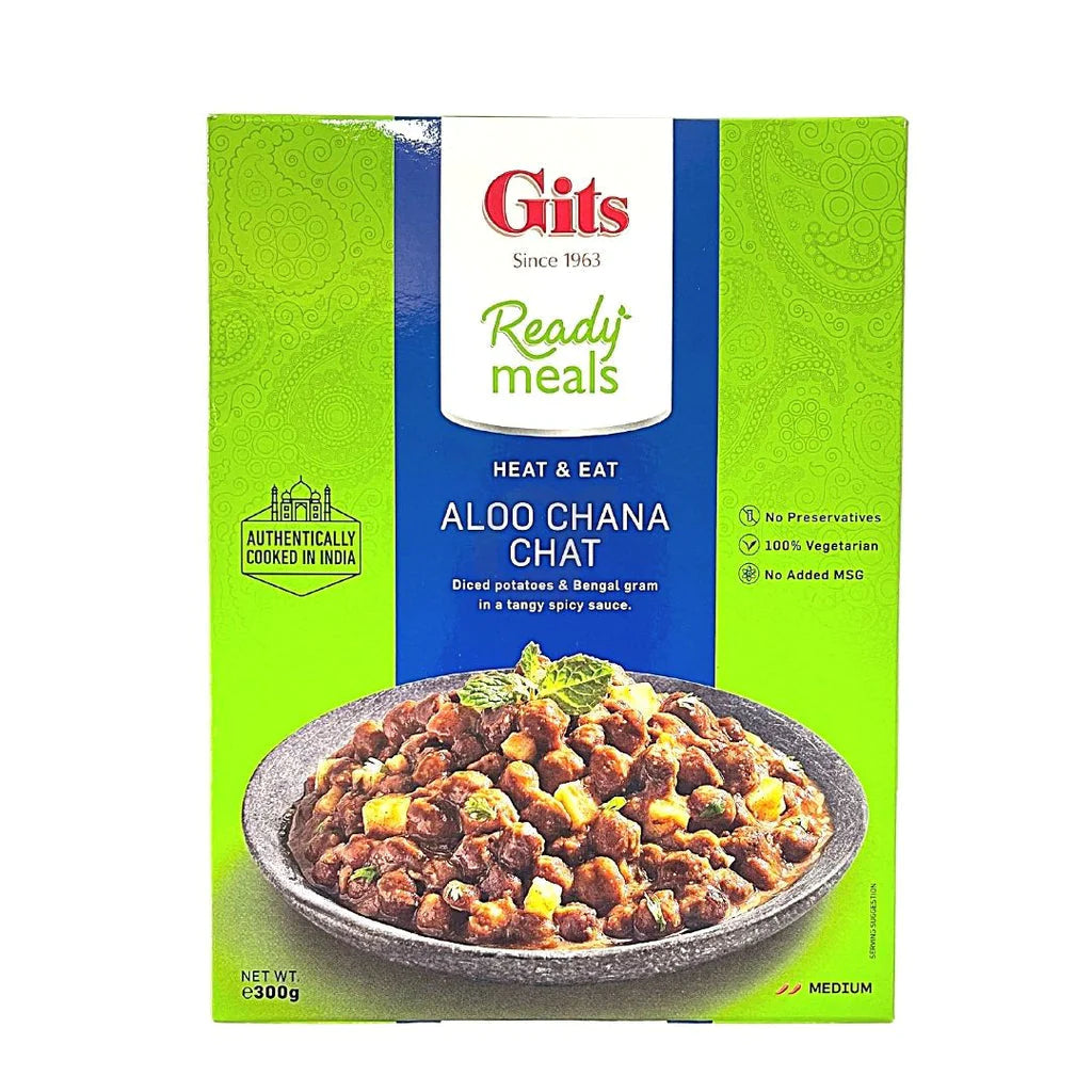 Gits Ready to Eat Aloo Chana Chat, 300g