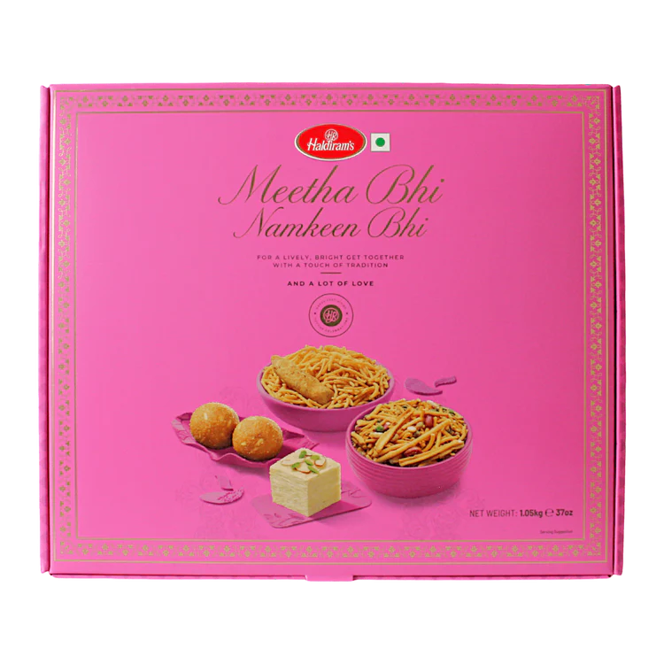 Haldiram's - 1.05kg Meetha Bhi / Namkeen Bhi