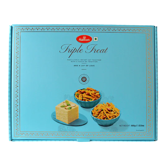 Haldiram's - 680g Triple Treat Gift Box