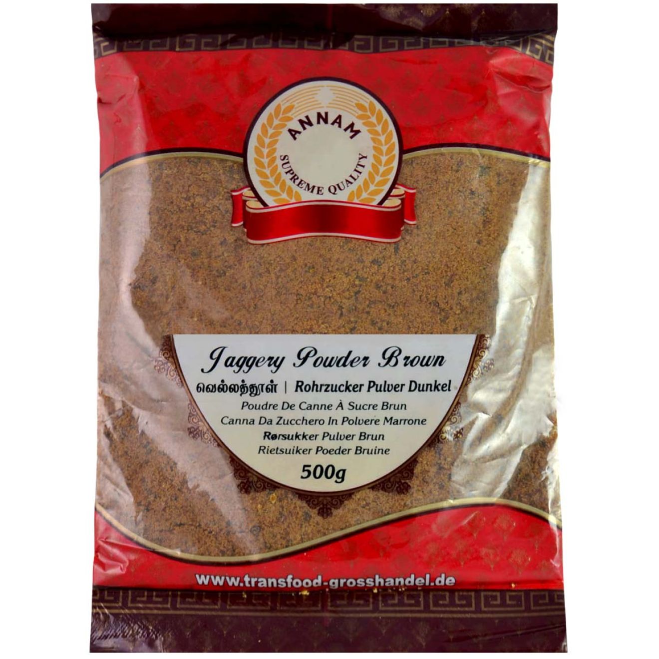 Annam Jaggery Brown pow 500gm