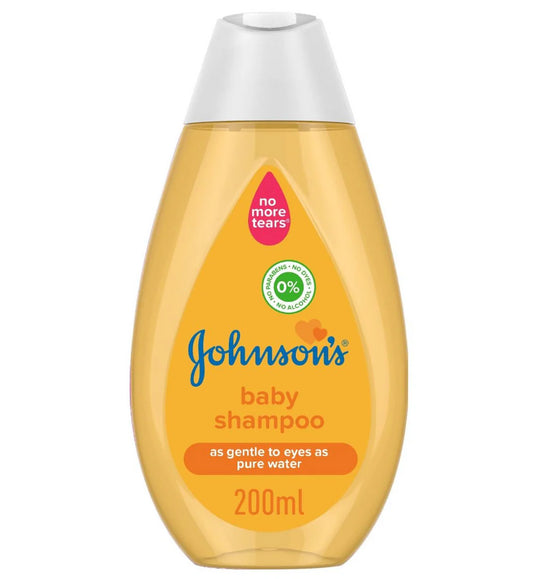 Johnson's Baby Shampoo 200ml – Gentle & Tear-Free Hair Care for Babies