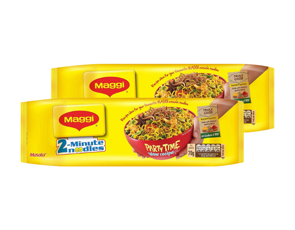 Maggi - 2x560g Instant Masala Noodles Bundle