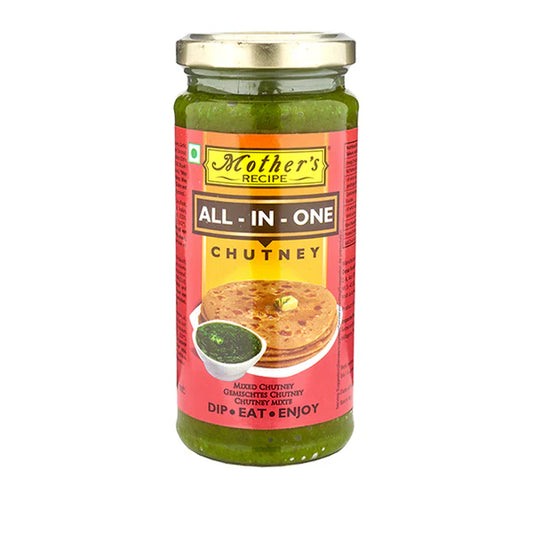 Mother's Recipe All-in-One Chutney – Spicy & Tangy Indian Chutney, 250g