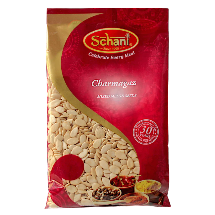 Schani Gemischte Melonenkerne (Charmagaz) 100g – Mixed Melon Seeds for Cooking & Snacking