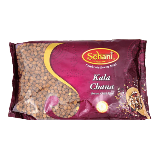 Schani Braune Kichererbsen (Kala Chana) 1kg – Brown Chickpeas for Indian Cooking & Curries