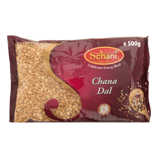 Schani Chana Dal 500g – Split chickpeas for Indian cooking, high protein lentils