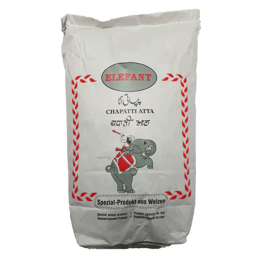 Elephant Chapatti Atta - 5kg -(Brown)