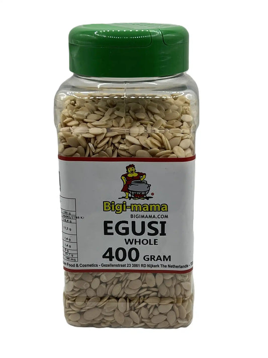 Bigi-Mama Whole Egusi – whole melon seeds for Nigerian and West African cooking


