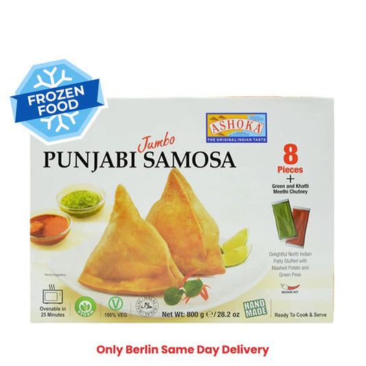 Frozen Ashoka Punjabi Samosa (8 pieces) 800gm - Only Berlin Same Day Delivery
