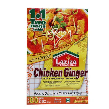 Laziza Chicken Ginger Masala 80 g